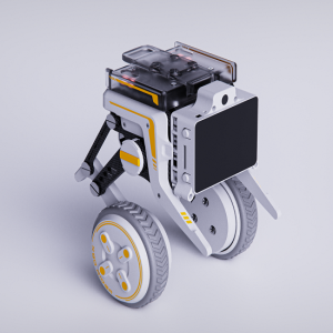 XGO-Rider2 Robot có chân bánh xe đầu tiên tích hợp AI