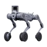 Robot 4 chân công nghiệp kết hợp bánh xe, di chuyển linh hoạt trên nhiều địa hình Unitree B2-W