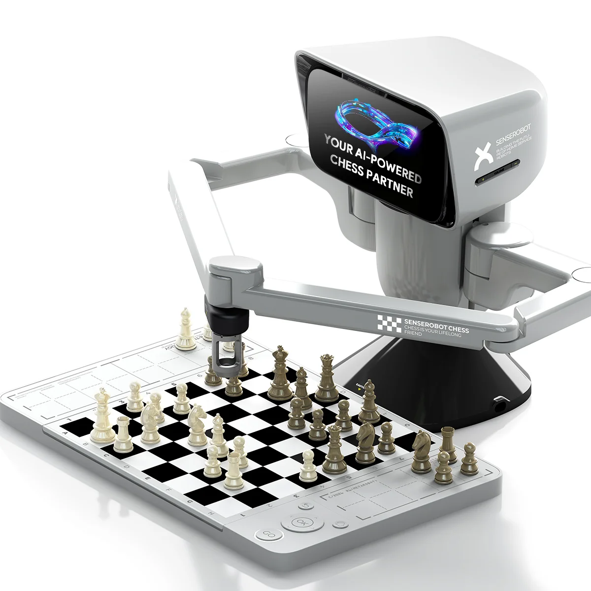 Bộ cờ vua AI SenseRobot Chess Mini Portable cho chơi cờ và luyện tập