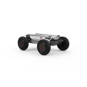 Robot di động 4 bánh HUNTER SE với cơ cấu lái Ackermann