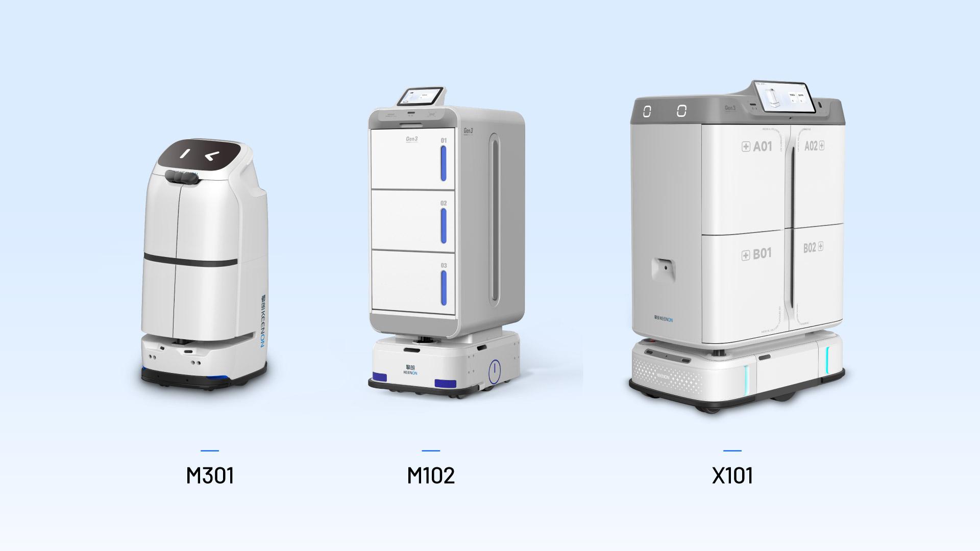 Nâng cao hiệu suất giao nhận y tế - KEENON X101, M102, M301