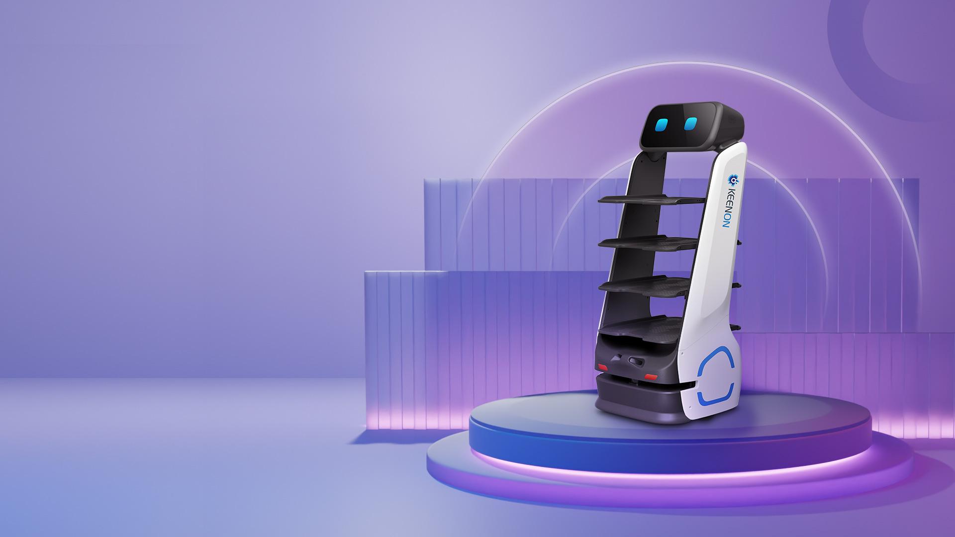 KEENON DINERBOT T9 - Robot chuyển đồ nhà hàng tải trọng cao