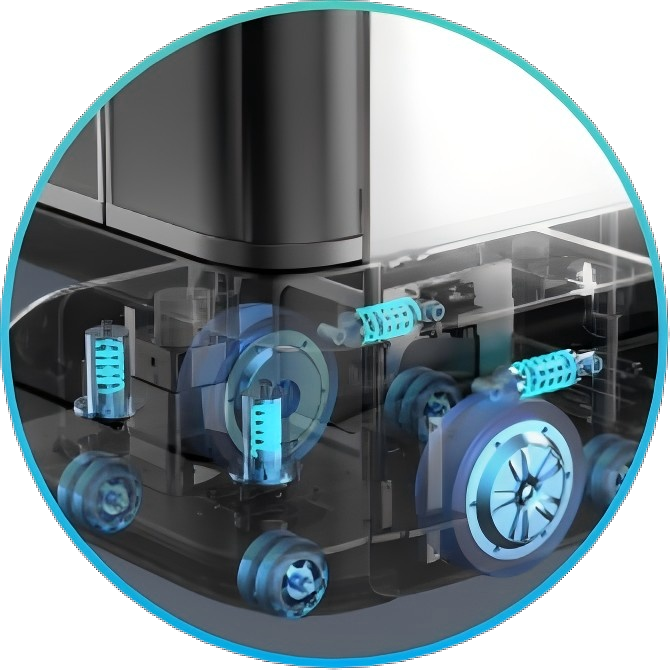 Vận chuyển món ăn êm ái - KEENON DINERBOT T3