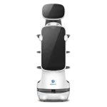 Robot phục vụ nhà hàng T10 – Robot giao đồ ăn kết hợp màn hình quảng cáo