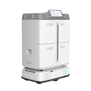 Robot vận chuyển y tế X101 – Chuyển mẫu xét nghiệm & vật tư bệnh viện